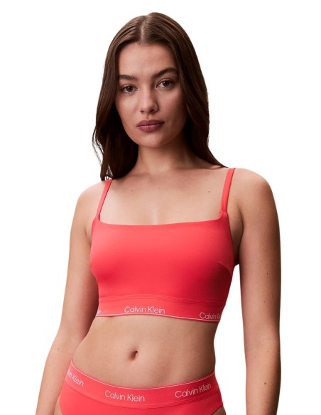 Maillot de bain femme Calvin Klein orange