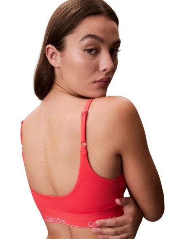 Maillot de bain femme Calvin Klein orange