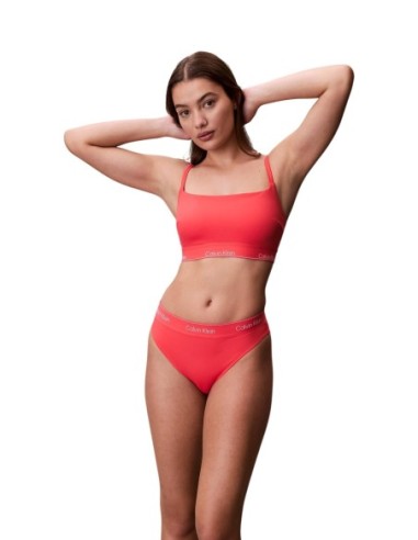 Maillot de bain femme Calvin Klein orange