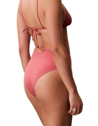 Bas de maillot femme Calvin Klein rose