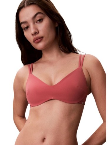 Maillot de bain femme Calvin Klein rose