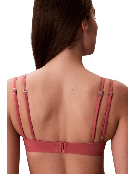 Maillot de bain femme Calvin Klein rose