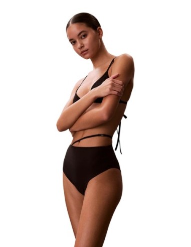 Bas de maillot femme Calvin Klein noir