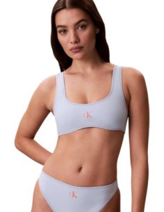 Maillot de bain femme Calvin Klein bleu