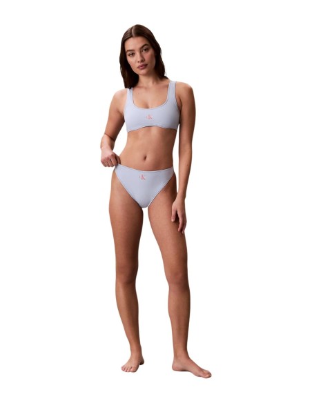 Maillot de bain femme Calvin Klein bleu