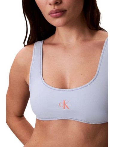 Maillot de bain femme Calvin Klein bleu