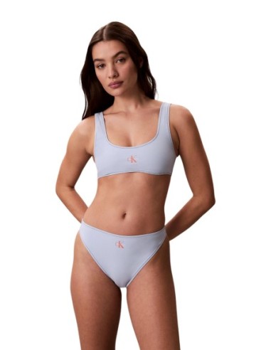 Maillot de bain femme Calvin Klein bleu