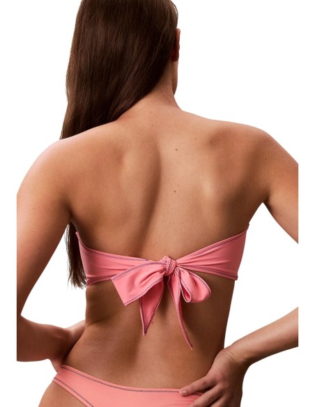Maillot de bain femme Calvin Klein rose