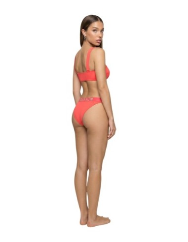Maillot de bain femme Calvin Klein orange