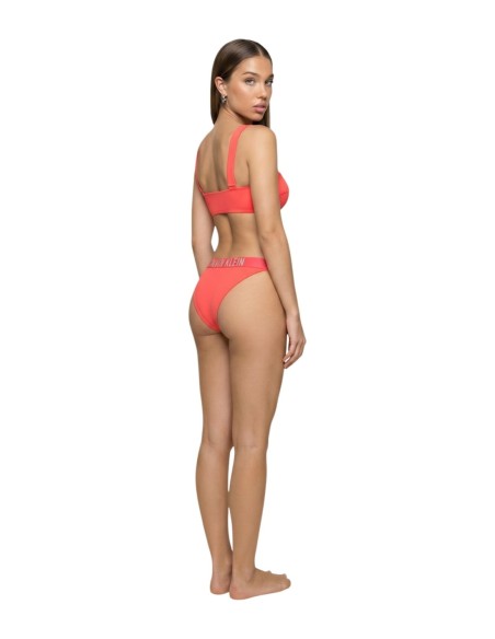 Maillot de bain femme Calvin Klein orange
