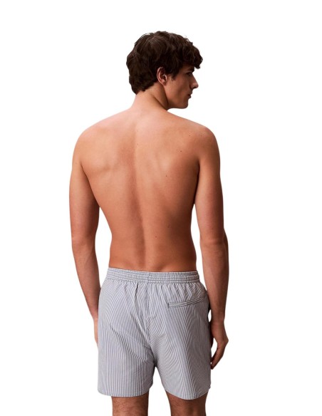 Maillot de bain homme Calvin Klein bleu rayé
