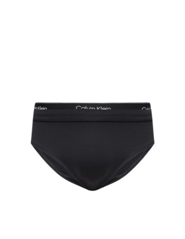 Slip de bain homme Calvin Klein noir double ceinture