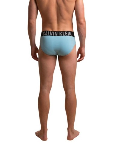 Slip de bain homme Calvin Klein bleu azur