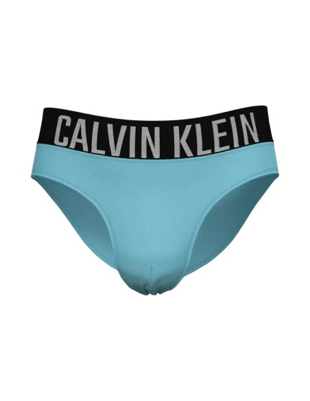 Slip de bain homme Calvin Klein bleu azur
