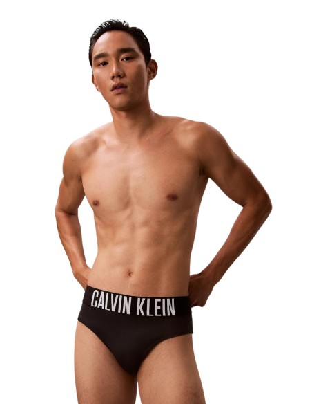 Slip de bain homme Calvin Klein noir