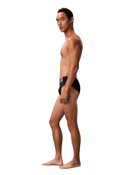 Slip de bain homme Calvin Klein noir