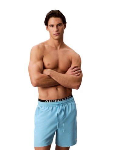 Maillot de bain homme Calvin Klein bleu azur