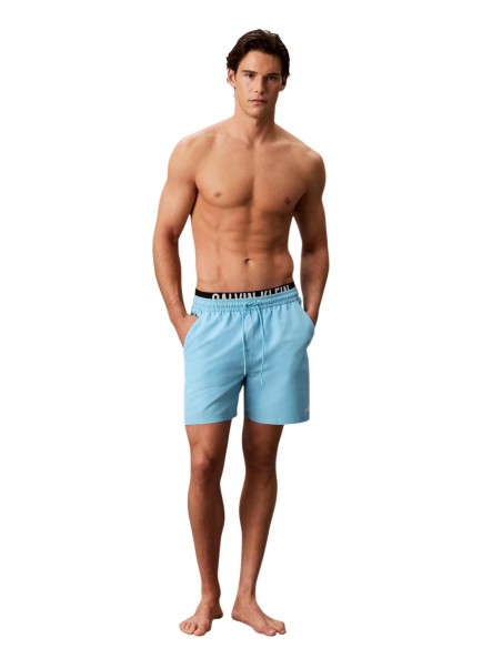 Maillot de bain homme Calvin Klein bleu azur