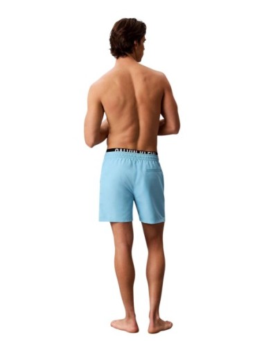 Maillot de bain homme Calvin Klein bleu azur