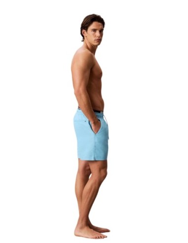 Maillot de bain homme Calvin Klein bleu azur