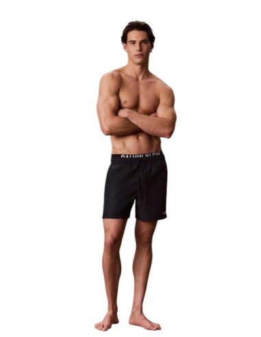 Maillot de bain homme Calvin Klein bleu drawstring classic