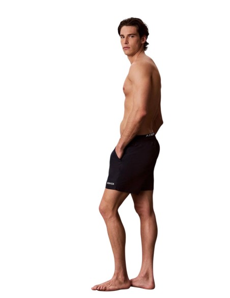 Maillot de bain homme Calvin Klein bleu drawstring classic