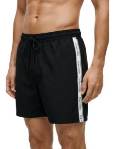 Maillot de bain homme Calvin Klein noir drawstring core