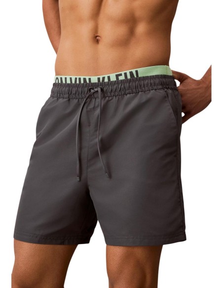 Maillot de bain homme Calvin Klein gris