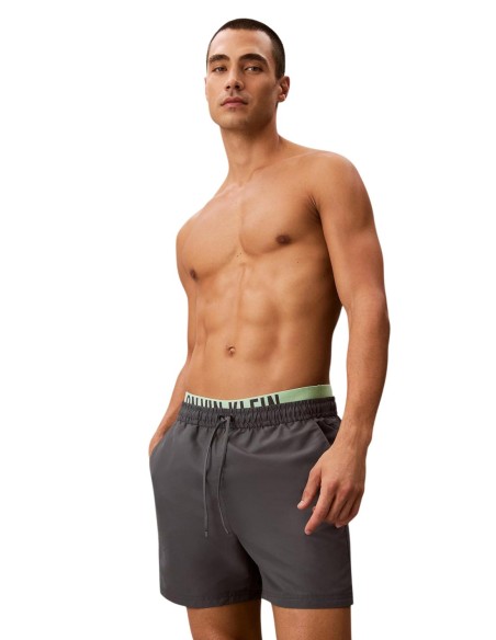Maillot de bain homme Calvin Klein gris