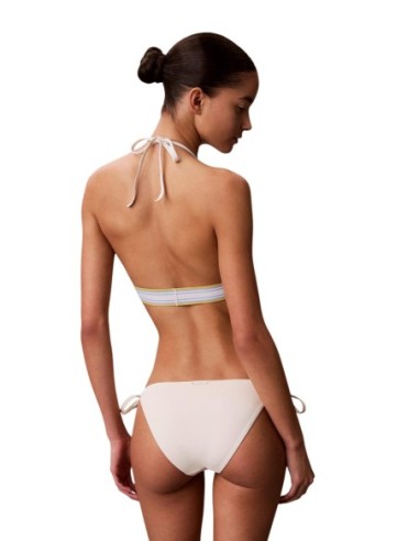 Maillot de bain femme Calvin Klein blanc
