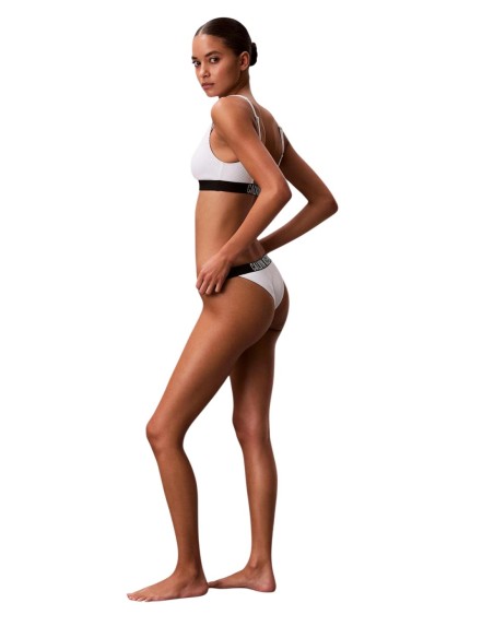 Maillot de bain femme Calvin Klein blanc