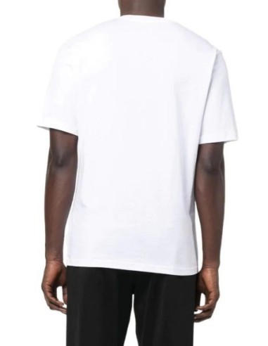 T-shirt homme Moschino blanc imprimé