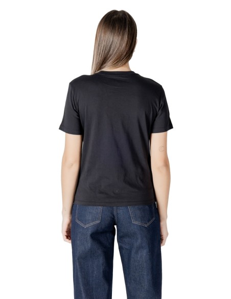 T-shirt femme Calvin Klein noir imprimé