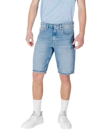 Bermuda homme Calvin Klein bleu azur