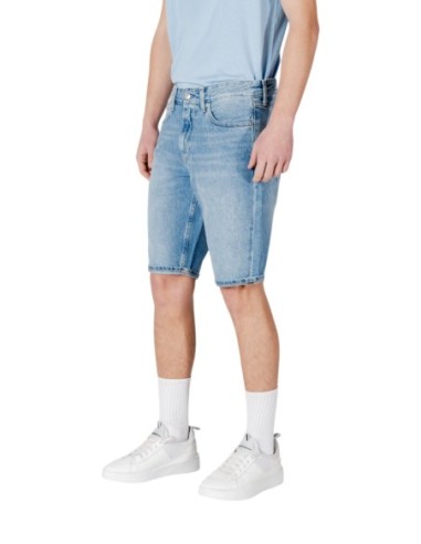 Bermuda homme Calvin Klein bleu azur