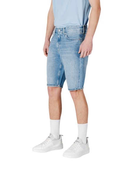 Bermuda homme Calvin Klein bleu azur