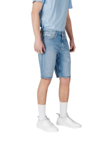 Bermuda homme Calvin Klein bleu azur