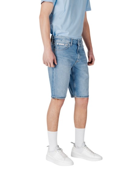 Bermuda homme Calvin Klein bleu azur