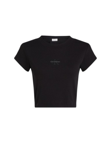 T-shirt femme Calvin Klein noir