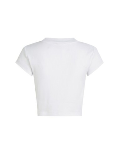 T-shirt femme Calvin Klein blanc