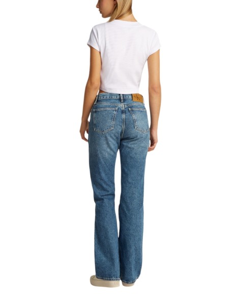 T-shirt femme Calvin Klein blanc