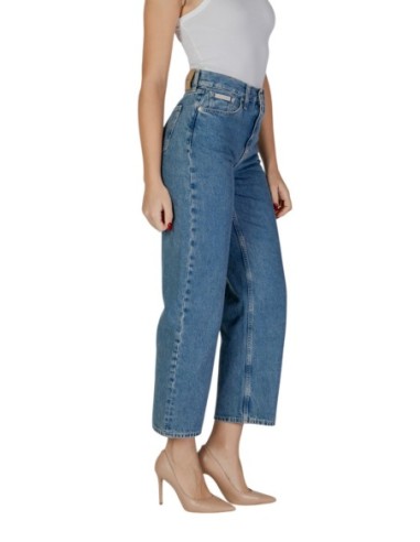 Jeans femme Calvin Klein bleu