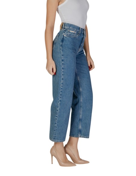 Jeans femme Calvin Klein bleu