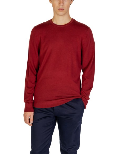 Pull homme Calvin Klein bordeaux