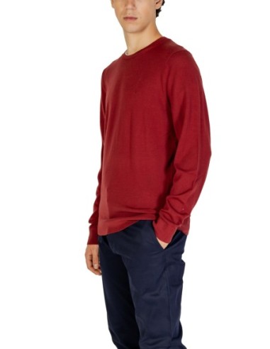 Pull homme Calvin Klein bordeaux