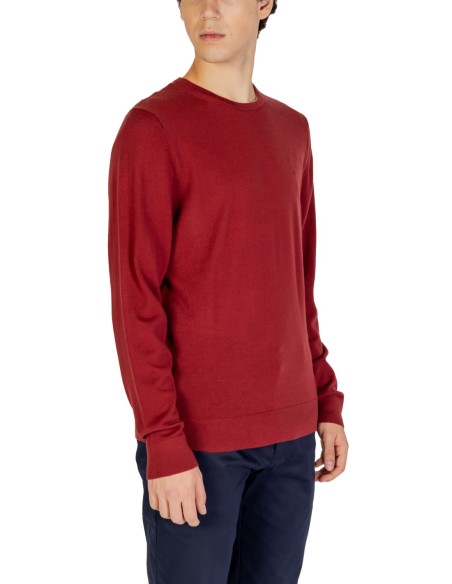 Pull homme Calvin Klein bordeaux