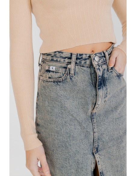 Jupe femme Calvin Klein bleu