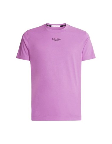 T-shirt homme Calvin Klein violet
