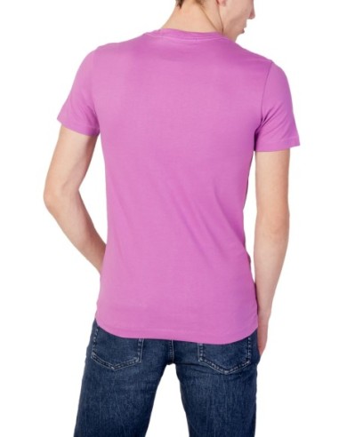 T-shirt homme Calvin Klein violet