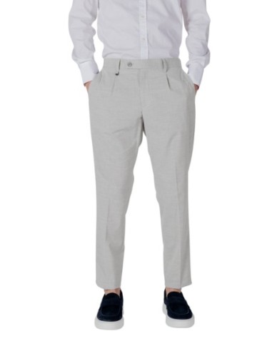 Pantalon homme Antony Morato gris zip